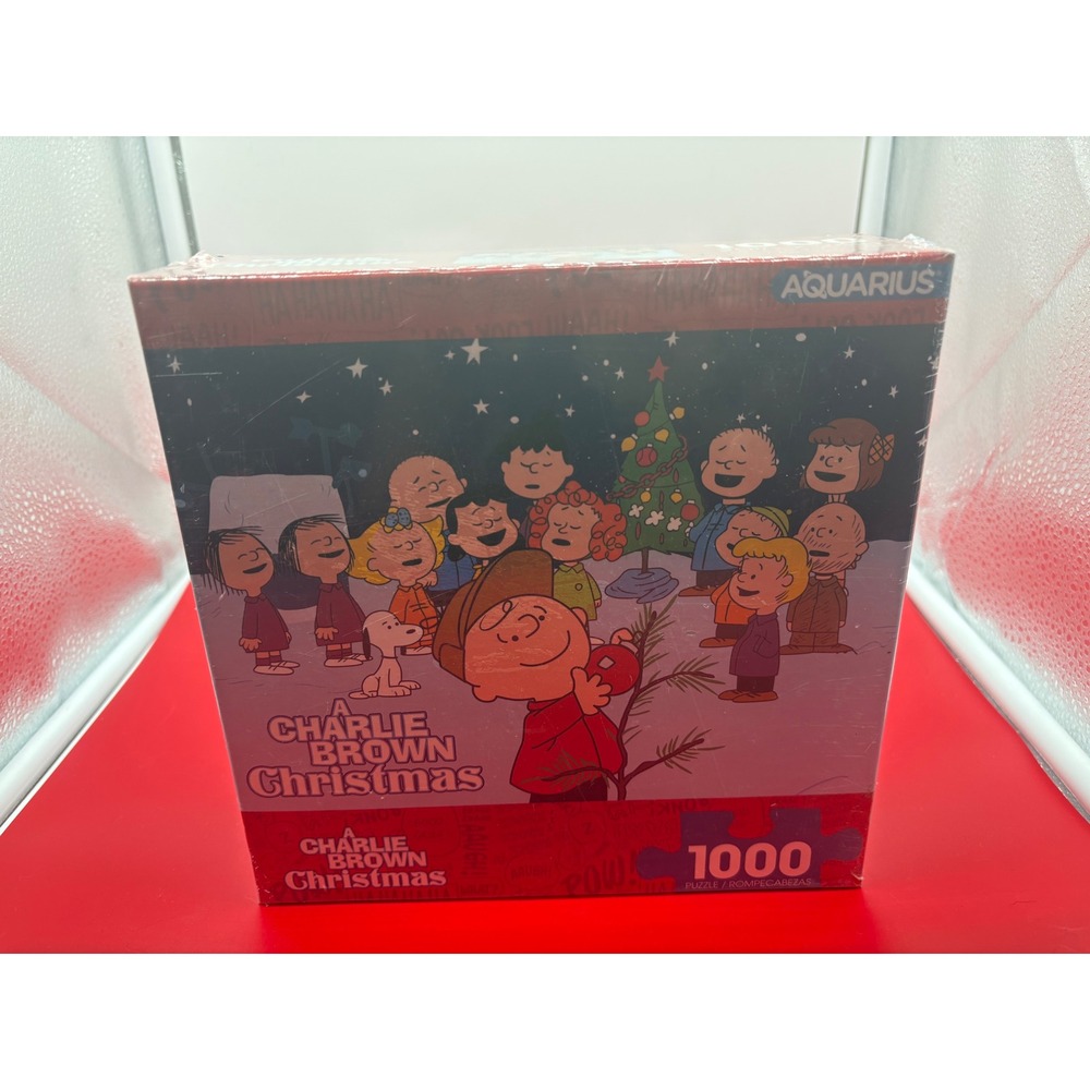 Peanuts A Charlie Brown Christmas 1000 Piece Jigsaw Puzzle Aquarius New Sealed